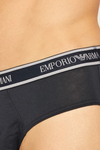 3 slips - Bleu - Emporio Armani