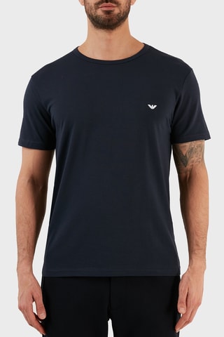 2 t-shirts - Bleu nuit et blanc - Emporio Armani