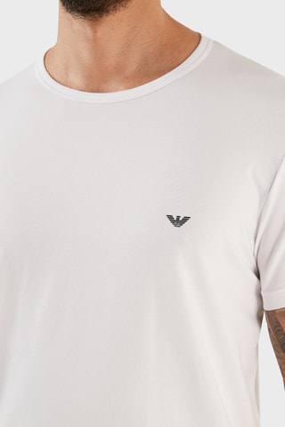 2 t-shirts - Bleu nuit et blanc - Emporio Armani