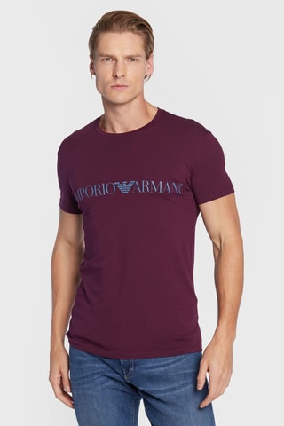 T-shirt - Bordeaux - Emporio Armani