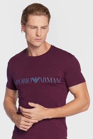 T-shirt - Bordeaux - Emporio Armani
