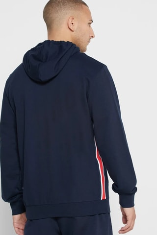 Sweat à capuche - Bleu marine - Emporio Armani