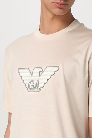 T-shirt - Ecru - Emporio Armani