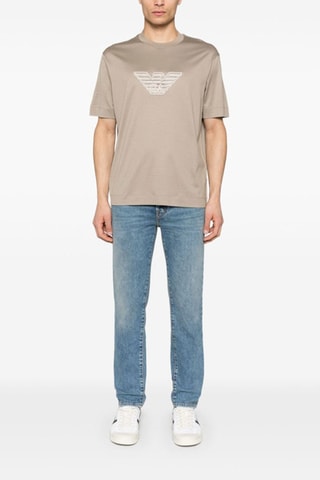 T-shirt - Beige - Emporio Armani