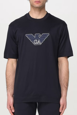 T-shirt - Bleu nuit - Emporio Armani
