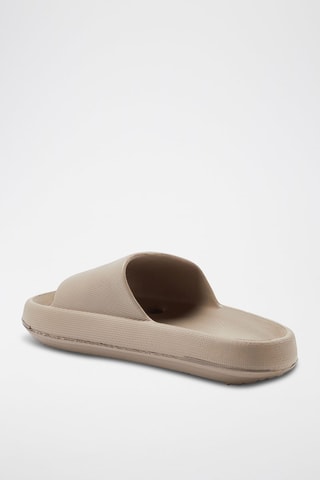 Mules plateformes - Taupe