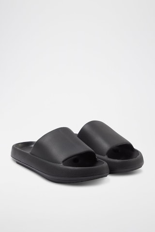 Mules plateformes - Noir