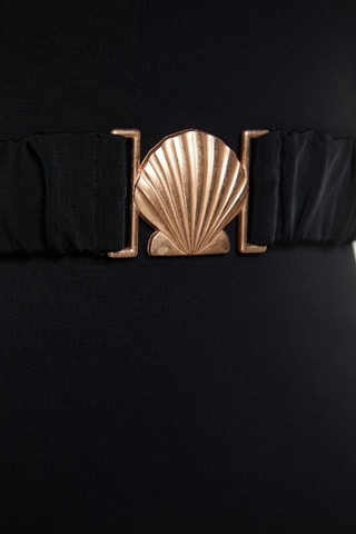 Maillot 1 pièce asymétrique - Noir