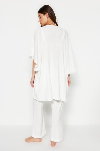 Kimono et pantalon - Ecru