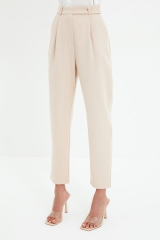 Pantalon cigarette - Beige