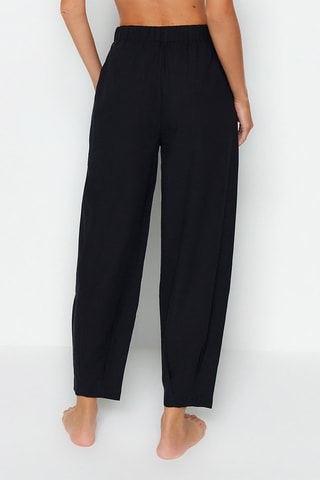 Pantalon taille haute - Noir