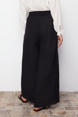 Pantalon wide legs - Noir