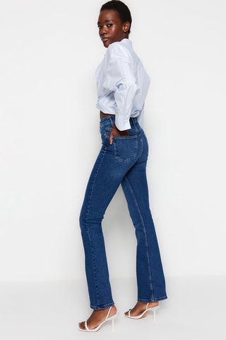 Jean flare - Bleu foncé