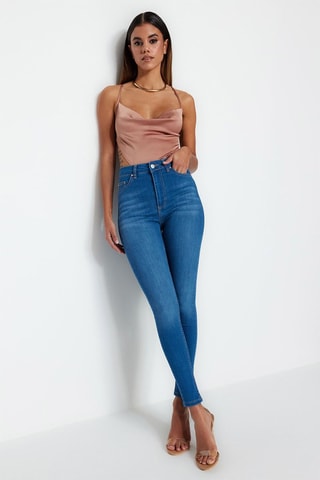 Jean skinny - Bleu