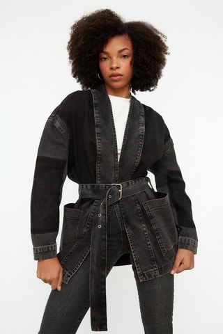 Veste - Anthracite et noir