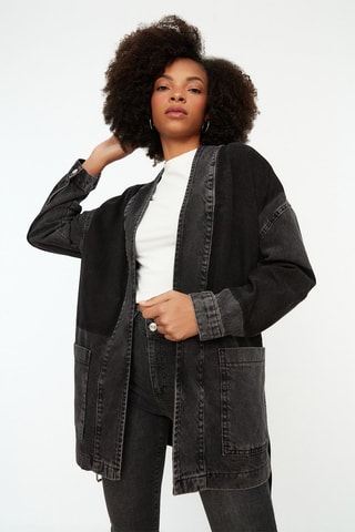 Veste - Anthracite et noir