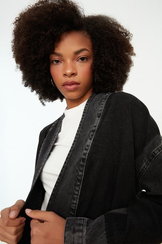 Veste - Anthracite et noir