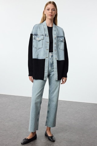 Veste oversize - Bleu