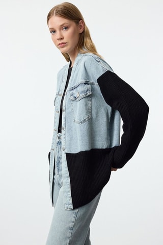 Veste oversize - Bleu