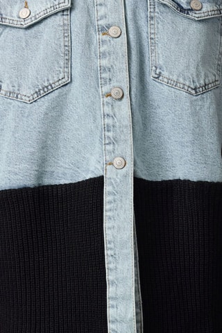Veste oversize - Bleu