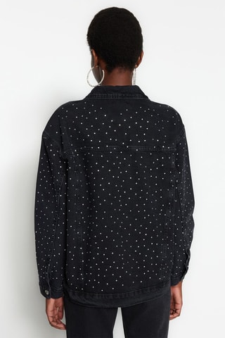 Veste en jean - Noir