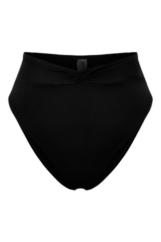 Bas de maillot taille haute - Noir