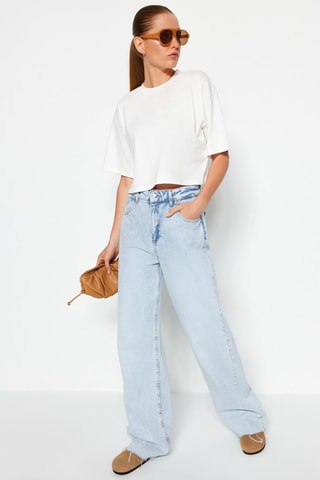 Crop top - Blanc