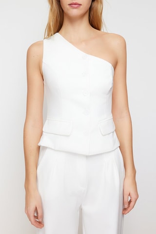 Top - 
Blanc