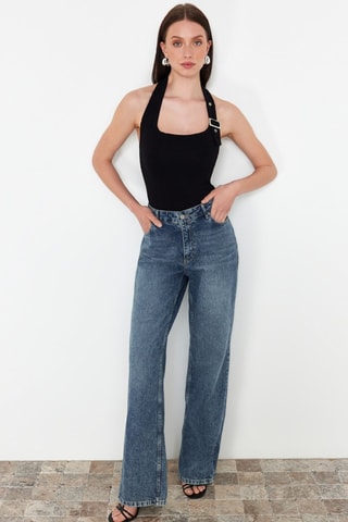 Top slim - Noir