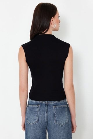 Top slim - Noir
