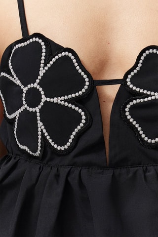 Crop top - Noir