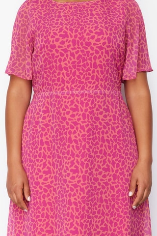 Robe trapèze - Fuchsia