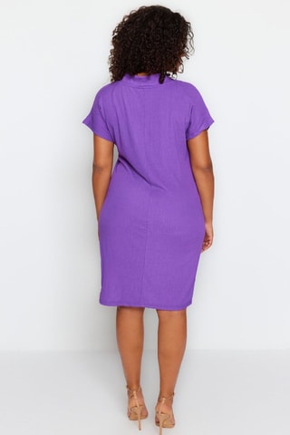 Robe droite - Violet