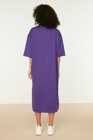 Robe midi - Violet