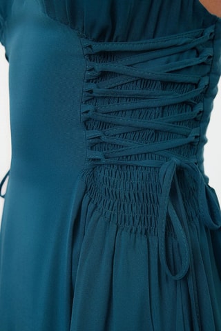 Robe de plage - Bleu pétrole