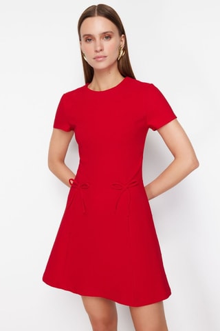 Robe trapèze - Rouge