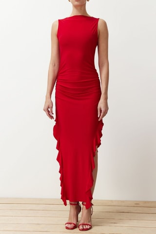 Robe longue - Rouge