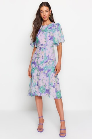 Robe patineuse - Mauve