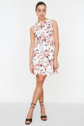 Robe patineuse - Blanc