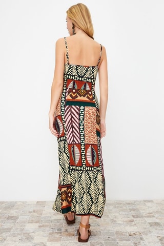 Robe longue - Marron