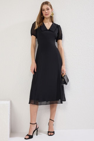 Robe midi - Noir