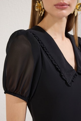 Robe midi - Noir