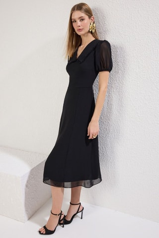Robe midi - Noir