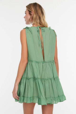 Robe trapèze - Vert