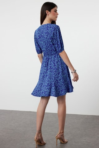 Robe patineuse - Bleu roi