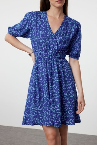 Robe patineuse - Bleu roi