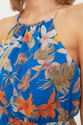 Robe longue - Bleu marine
