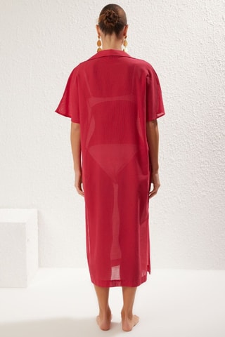 Robe de plage - Fuchsia