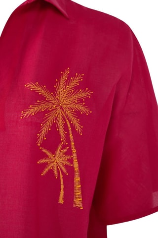 Robe de plage - Fuchsia