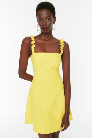 Robe patineuse - Jaune